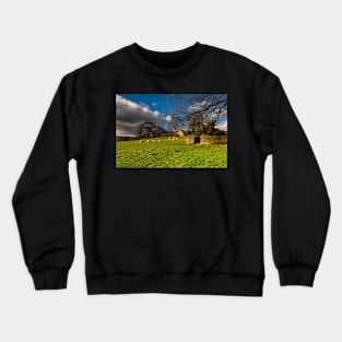 Hathersage near the church2 Crewneck Sweatshirt